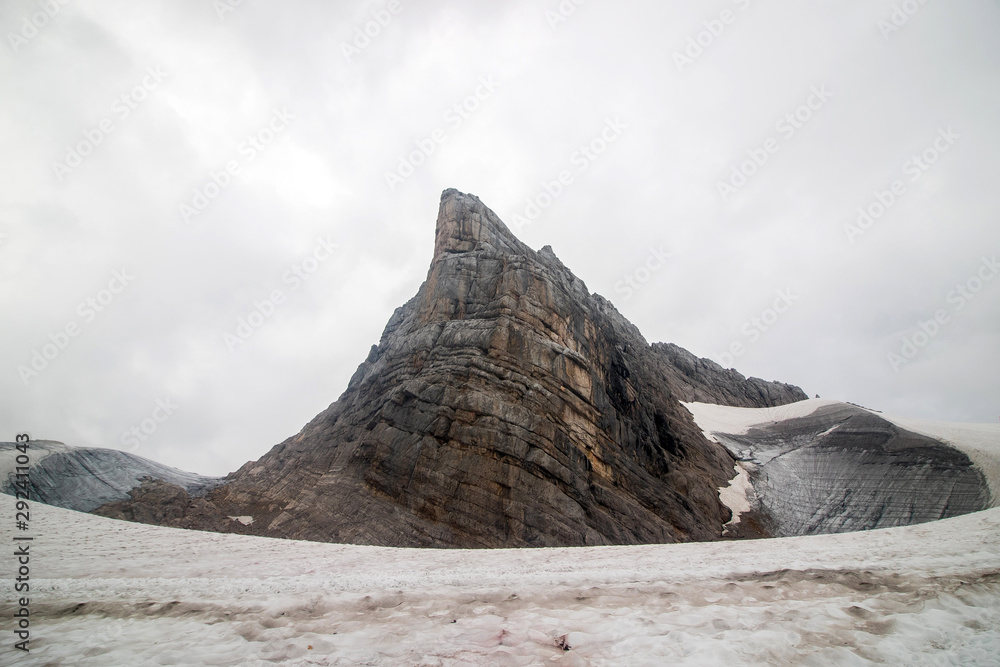 The Dachstein Mountains, mountain range in the Alps