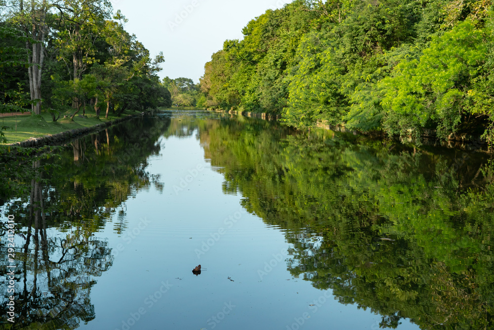 Ruins of the ancient city Anuradhapura, Sri Lanka. Kuttam Pokuna twin ponds are bathing tanks or pools in ancient Sri Lanka. Ruins of the ancient city Anuradhapura, Sri Lanka. Kuttam Pokuna twin ponds are bathing tanks or pools in ancient Sri Lanka.