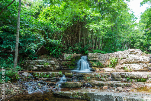 Vize Sergen, hell waterfalls, Kirklareli, Turkey photo