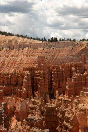 View of the Bryce Canyon Utah