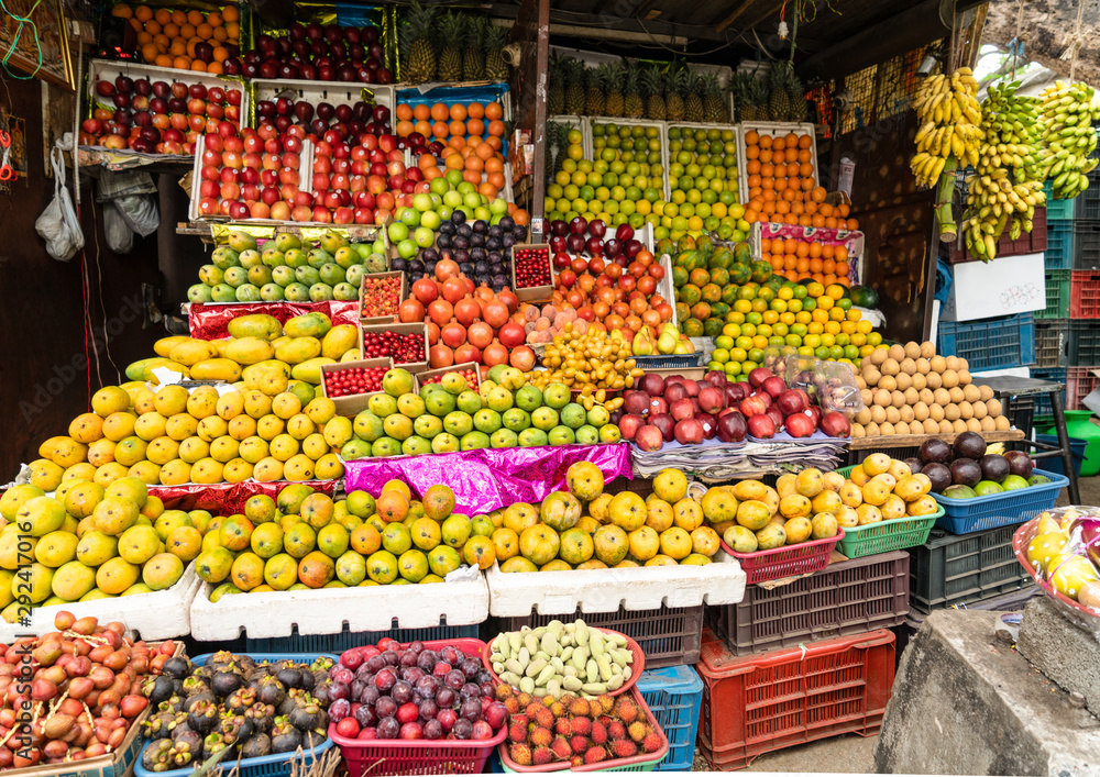 Fruit in the local market of India