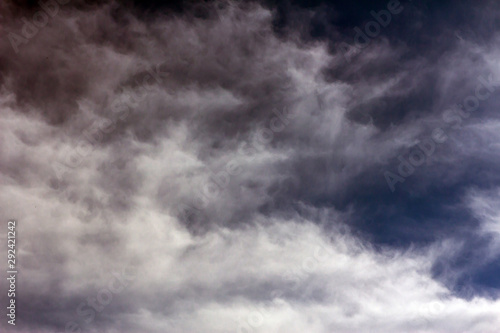 background texture of a stormy summer sky