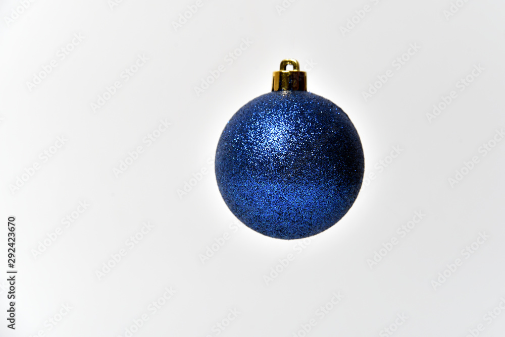 Christmas tree ball isolated on white background Christmas tree ball isolated on white background