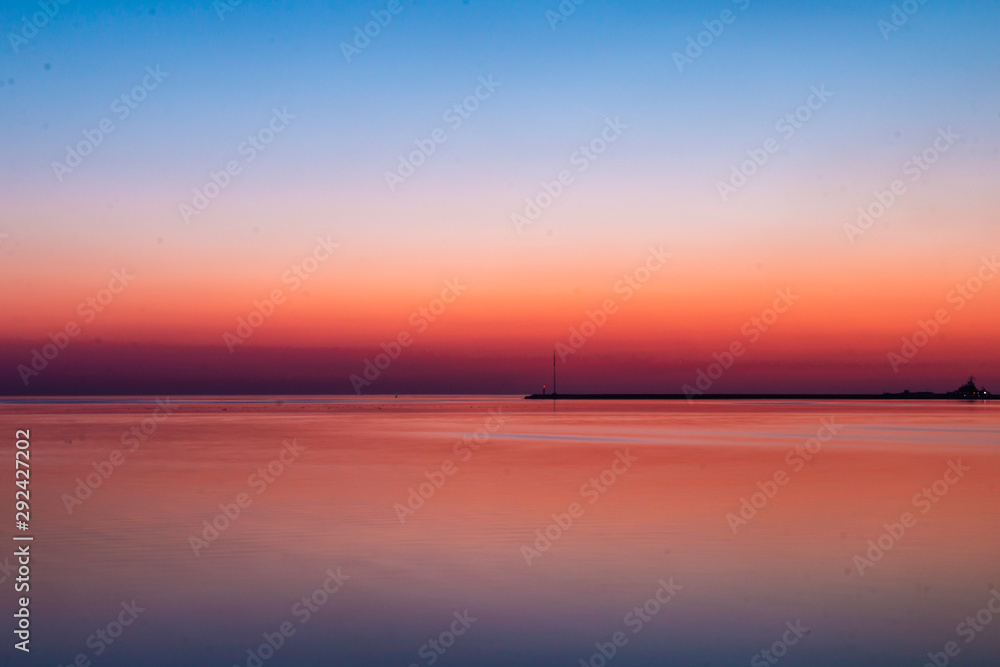 Colorful Romantic Sunset