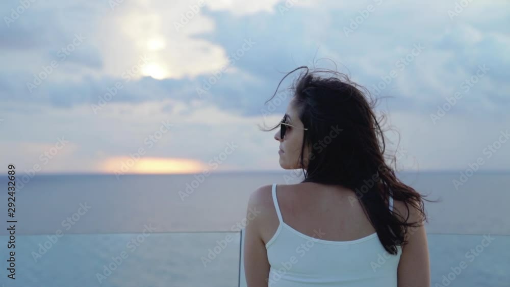Sad Depressed Woman Thinking Serious And Alone - Deep Thoughts Sad Depressed Woman Thinking Serious And Alone - Deep Thoughts