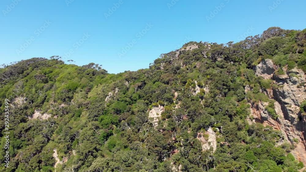 Large steep cliff island in the middle of nowhere Large steep cliff island in the middle of nowhere