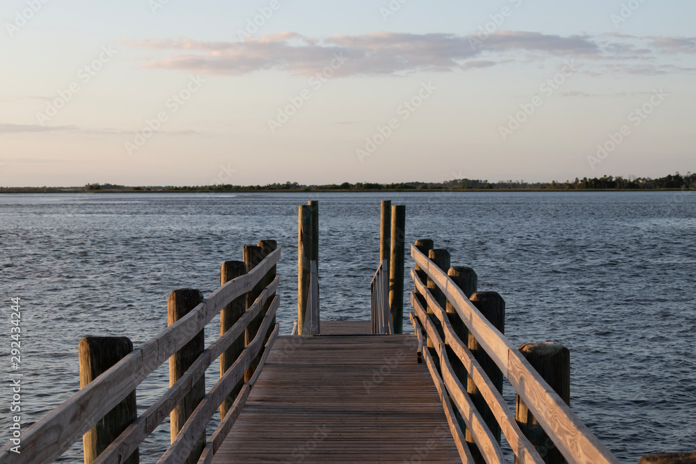 Fototapeta premium Floating Dock