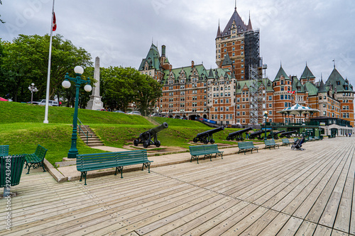 The Terrasse Dufferin and the Château Frontenac photo
