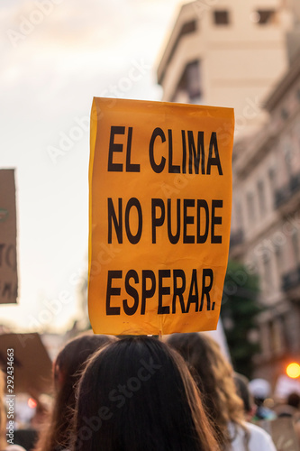 Young activists march against climate change