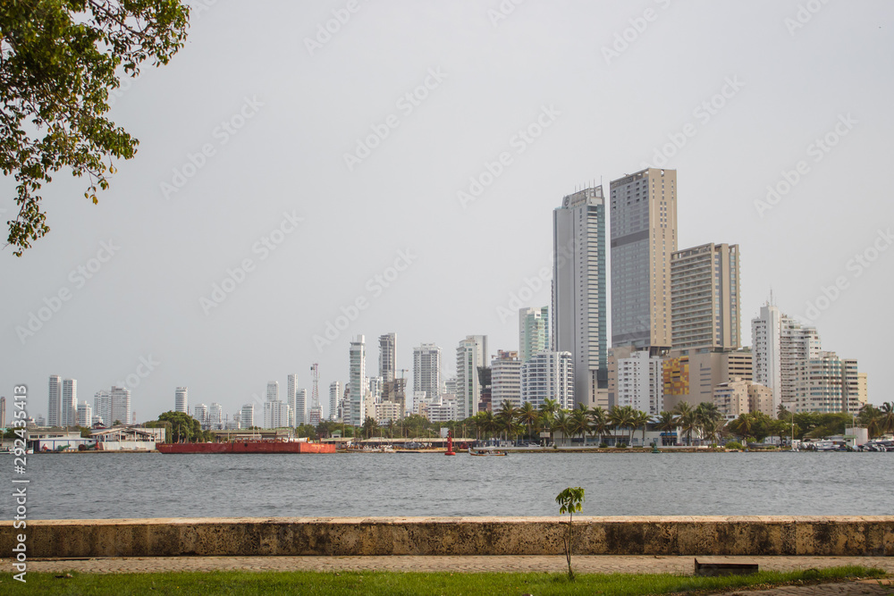 Fototapeta premium Paisaje de ciudad 