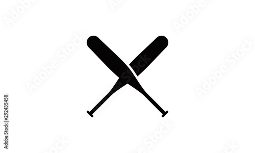 baseball stick logo photo