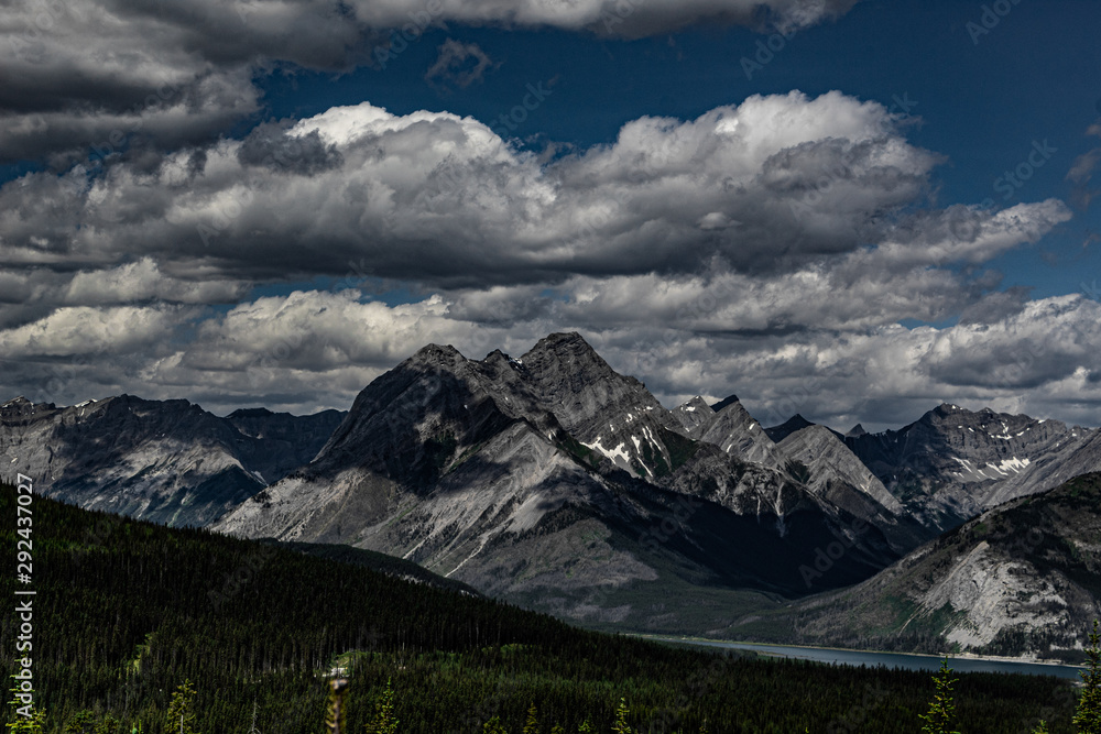 view of mountains