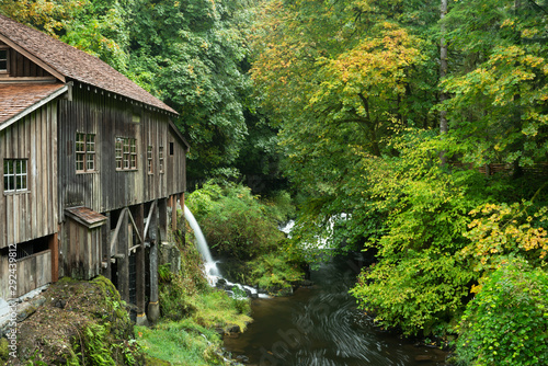 Grist Mill Near Woodland, Washington in September 2019