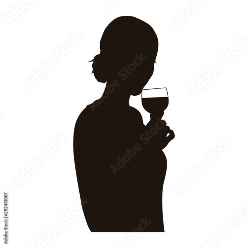Drinking Silhouette
