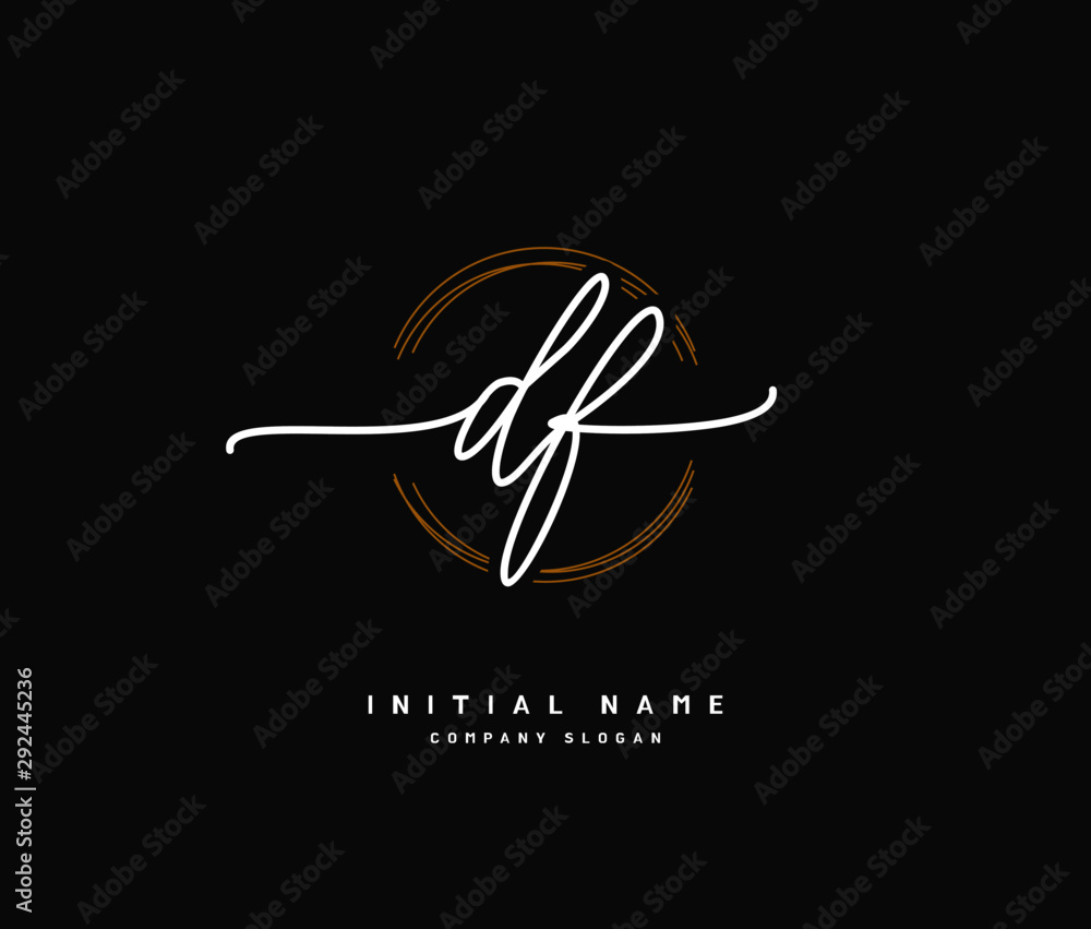 D F DF Beauty vector initial logo, handwriting logo of initial signature, wedding, fashion, jewerly, boutique, floral and botanical with creative template for any company or business. D F DF Beauty vector initial logo, handwriting logo of initial signature, wedding, fashion, jewerly, boutique, floral and botanical with creative template for any company or business.