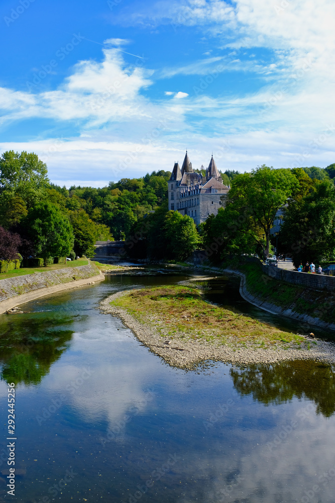 castle on the Luxembourg river