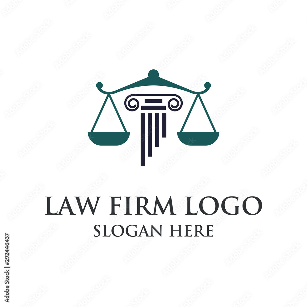 Law firm logo icon vector symbol illustration EPS 10 Law firm logo icon vector symbol illustration EPS 10
