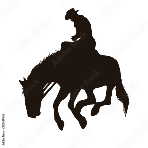 Rodeo Silhouette