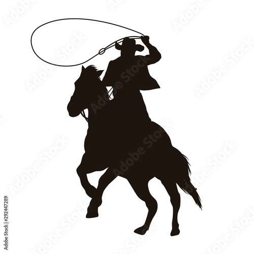 Rodeo Silhouette