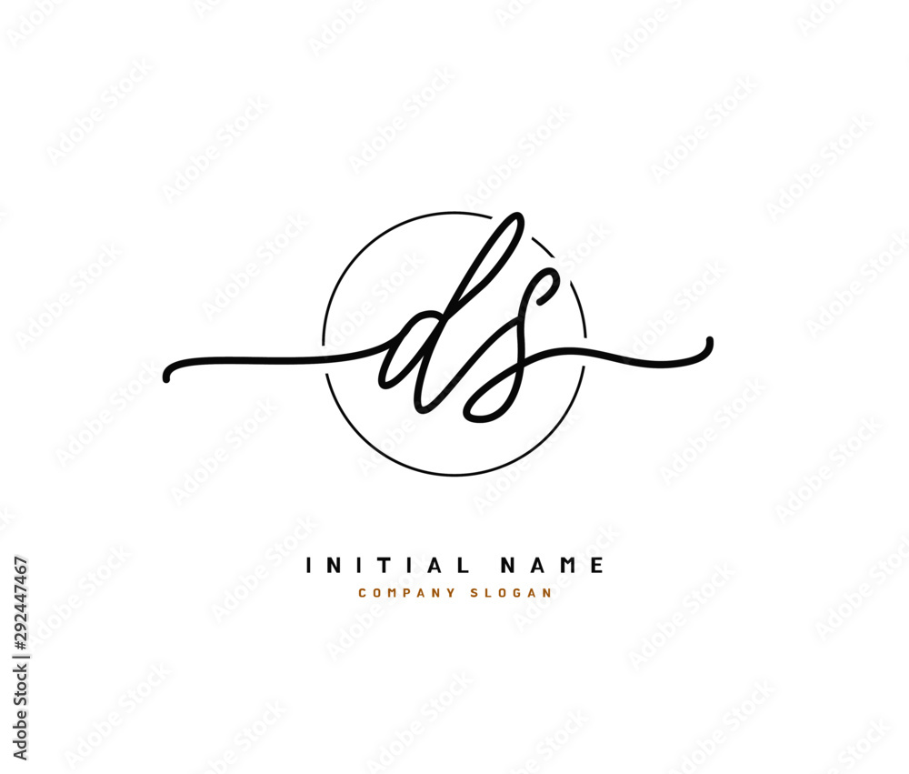 D S DS Beauty vector initial logo, handwriting logo of initial signature, wedding, fashion, jewerly, boutique, floral and botanical with creative template for any company or business. D S DS Beauty vector initial logo, handwriting logo of initial signature, wedding, fashion, jewerly, boutique, floral and botanical with creative template for any company or business.