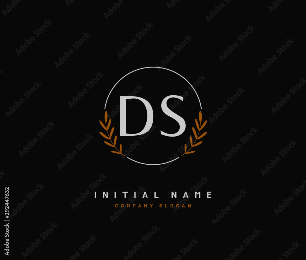 D S DS Beauty vector initial logo, handwriting logo of initial signature, wedding, fashion, jewerly, boutique, floral and botanical with creative template for any company or business. D S DS Beauty vector initial logo, handwriting logo of initial signature, wedding, fashion, jewerly, boutique, floral and botanical with creative template for any company or business.