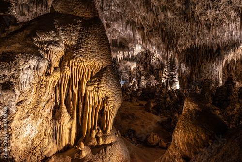 Carlsbad Caverns Rock Formations photo