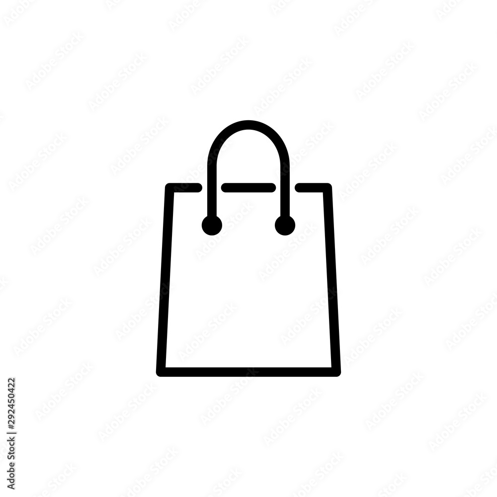 shopping bag icon shopping bag icon