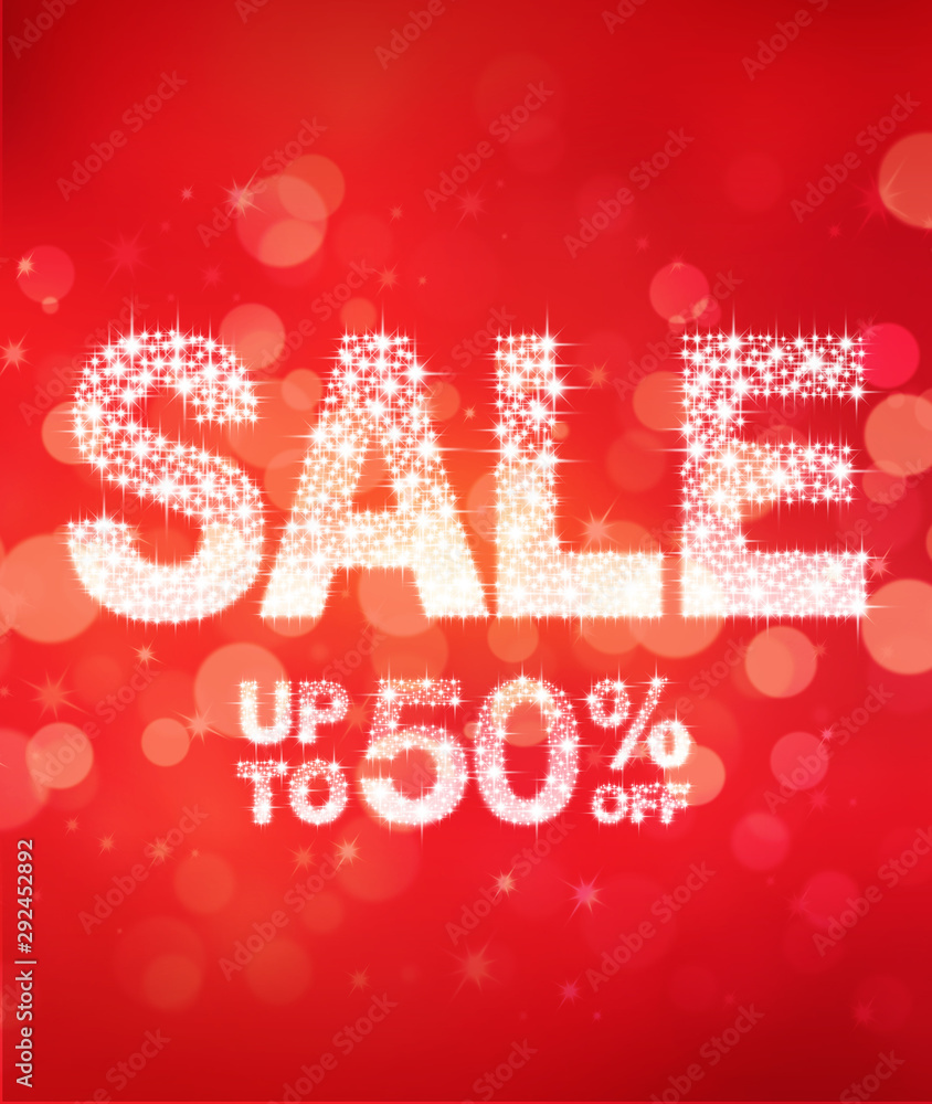 Sale sign poster