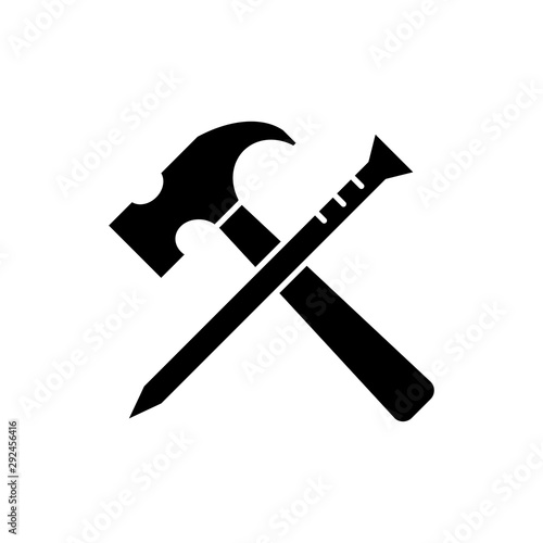 hammer icon trendy