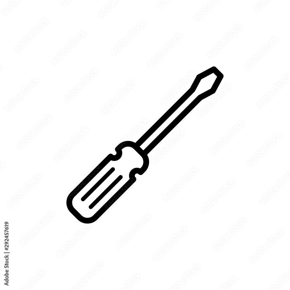 screwdriver icon trendy screwdriver icon trendy