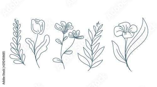 Hand drawn vector illustration - a wreath of laurel vintage. For wedding invitations  greeting cards  quotes  blogs  posters  and more.