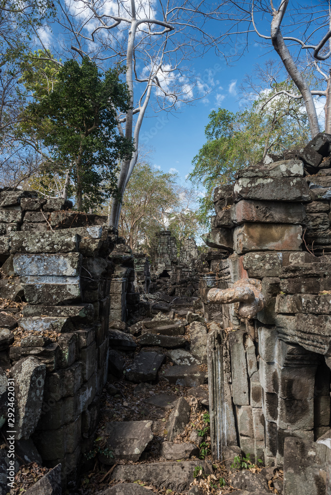 Old remote temple of Banteay Chmar in the northwest of Cambodia Old remote temple of Banteay Chmar in the northwest of Cambodia