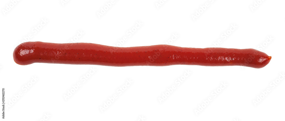 red ketchup isolated on white background red ketchup isolated on white background