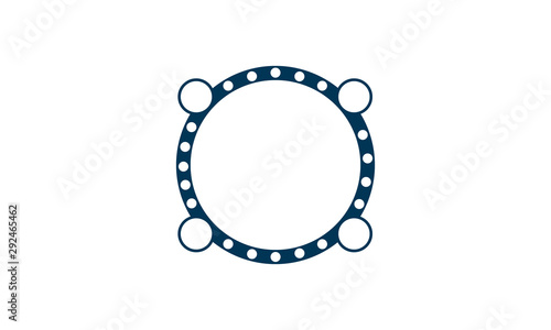 Gasket icon illustration isolated vector sign symbol