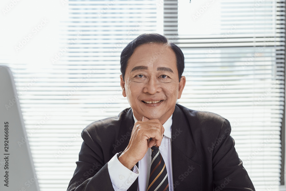 usiness, people and technology concept - happy smiling businessman with computer office usiness, people and technology concept - happy smiling businessman with computer office