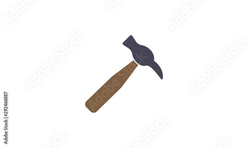 Hammer icon for general construction and carpentry