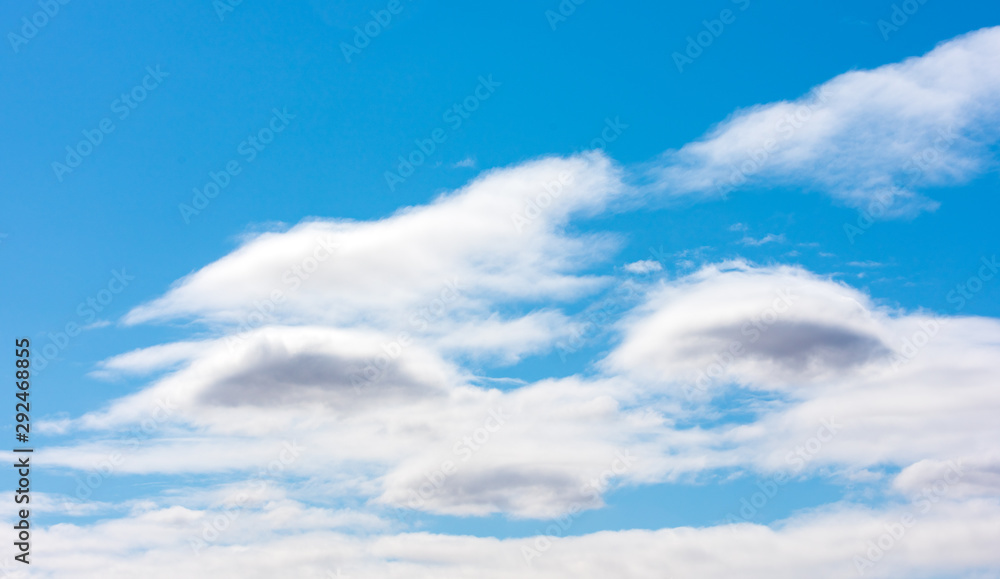 Clouds in the blue sky background Clouds in the blue sky background