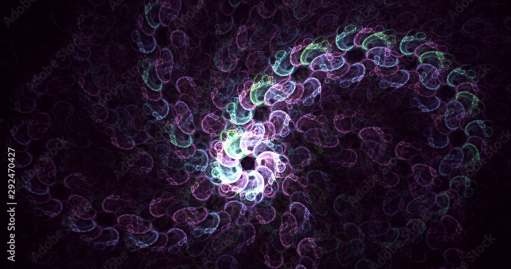 3D rendering abstract fractal technology wallpaper 3D rendering abstract fractal technology wallpaper