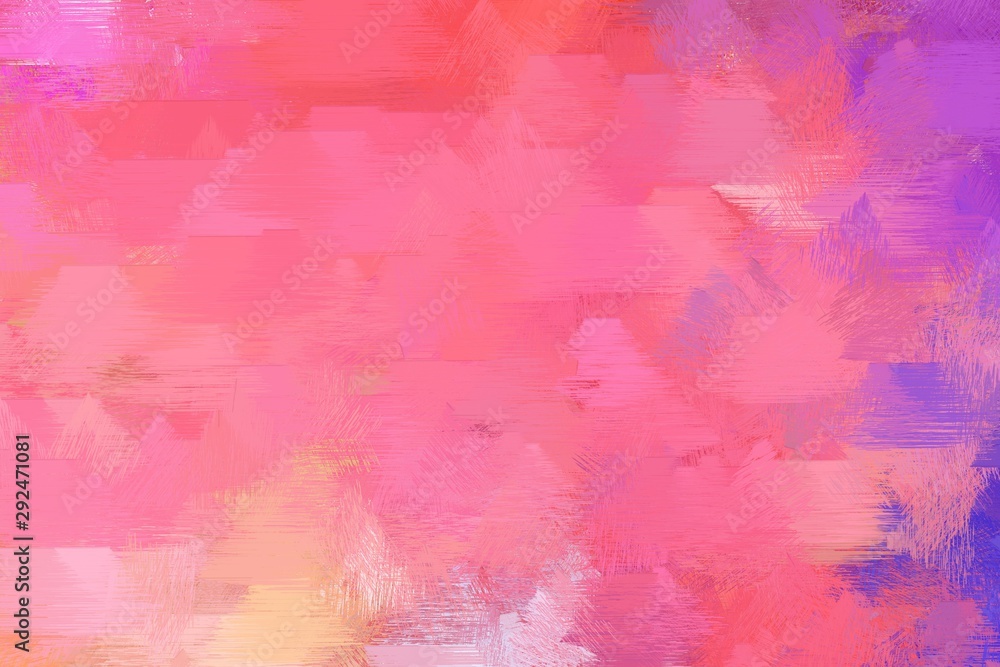 vintage brush painted artwork with pale violet red, baby pink and slate blue color. can be used as texture, graphic element or wallpaper background