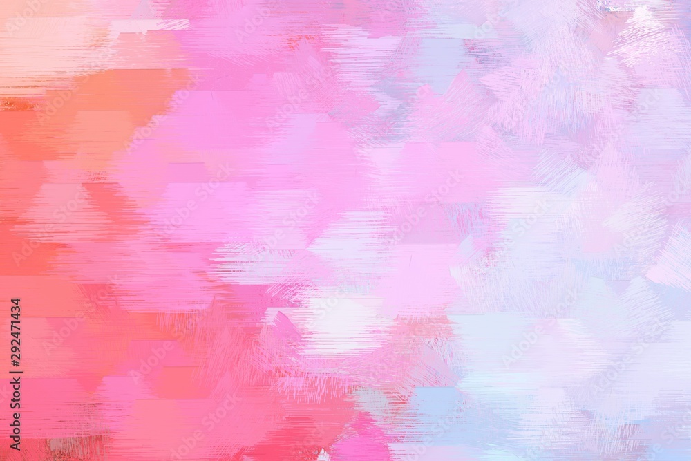 abstract grunge brush painted artwork with pastel pink, lavender and pastel red color. can be used as texture, graphic element or wallpaper background