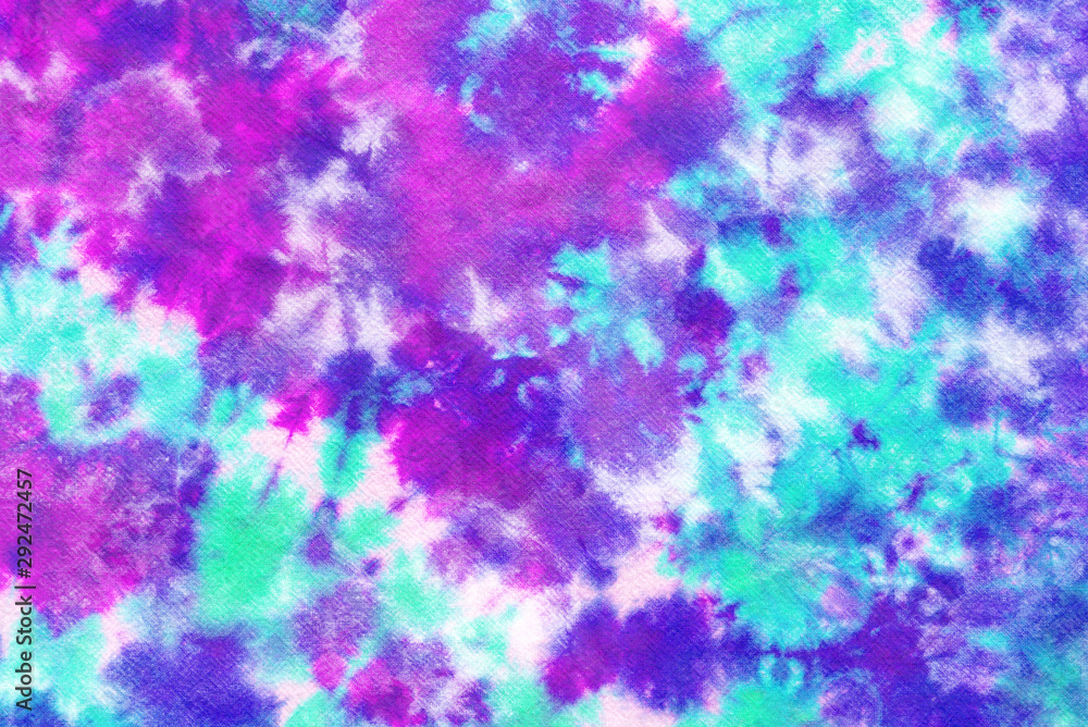 tie dye cotton fabric