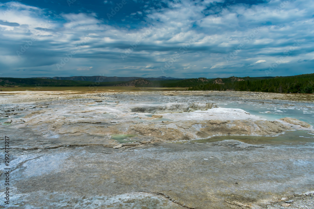 Yellowstone National Park Geyser Basin