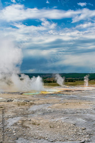 Clepsydra Geyser, Yellowstone National Park