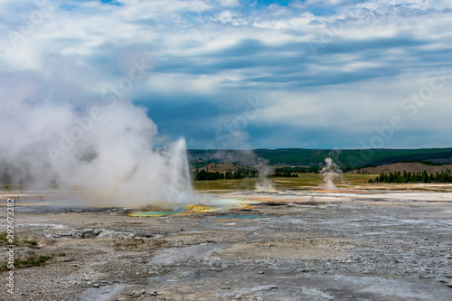 Wallpaper Mural Clepsydra Geyser, Yellowstone National Park Torontodigital.ca
