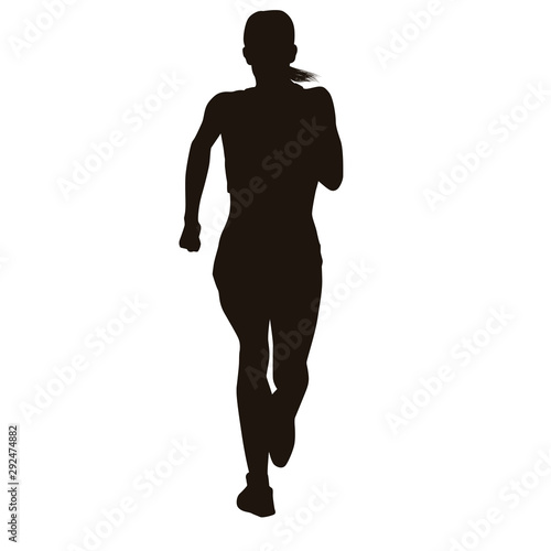 Running Silhouette