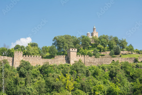 walls and church of Castle of Veliko Tarnovo (Bulgaria)