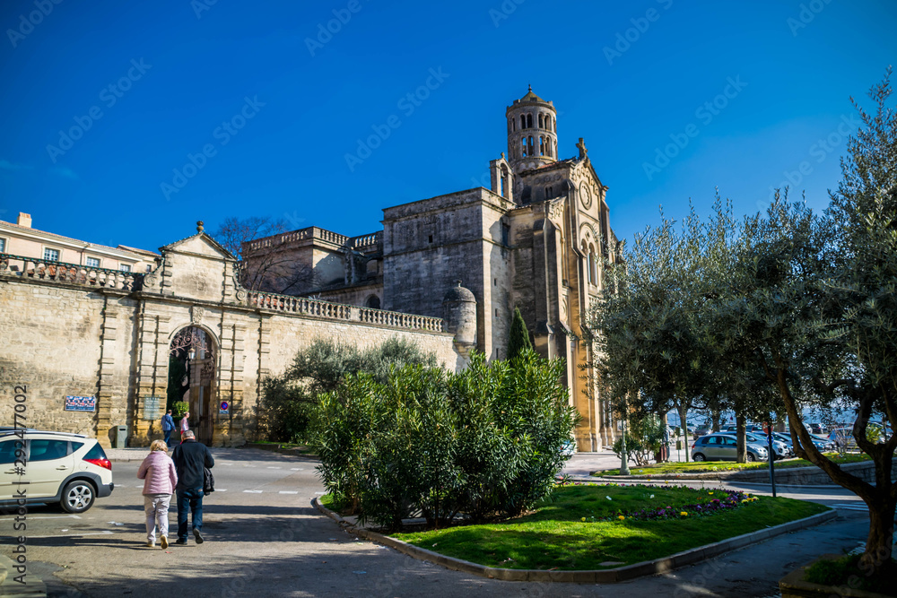 Obraz premium Uzès, Gard, Occitanie, France.