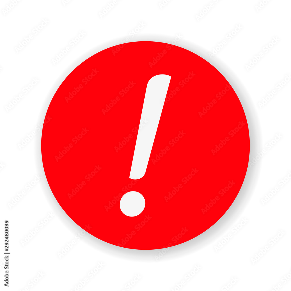 Exclamation Mark Hazard Warning Symbol Icon Vector Design Illustration Exclamation Mark Hazard Warning Symbol Icon Vector Design Illustration