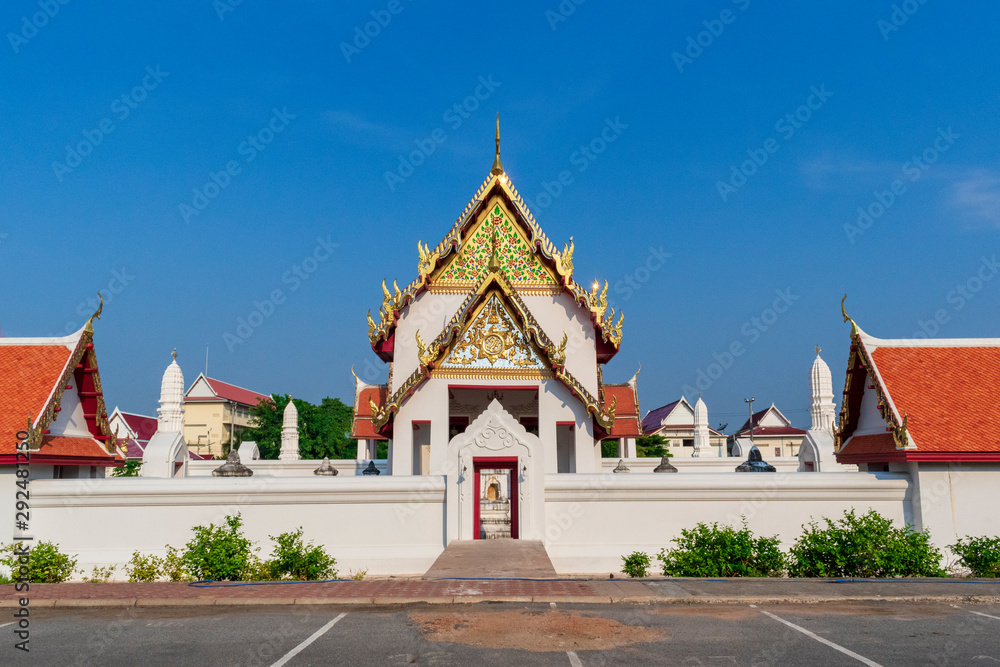 Temple Muang, WATPITULATIRATRANGSARI (Wat Muang),Chachoengsao, Thailand