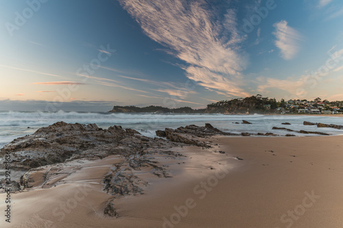 Wallpaper Mural Wild Surf at Malua Bay - Sunrise Seascape Torontodigital.ca